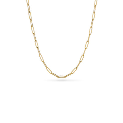 Floating Birthstone Locket Necklace (Gold)