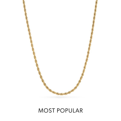 Ocean Pendant Necklace (Gold)