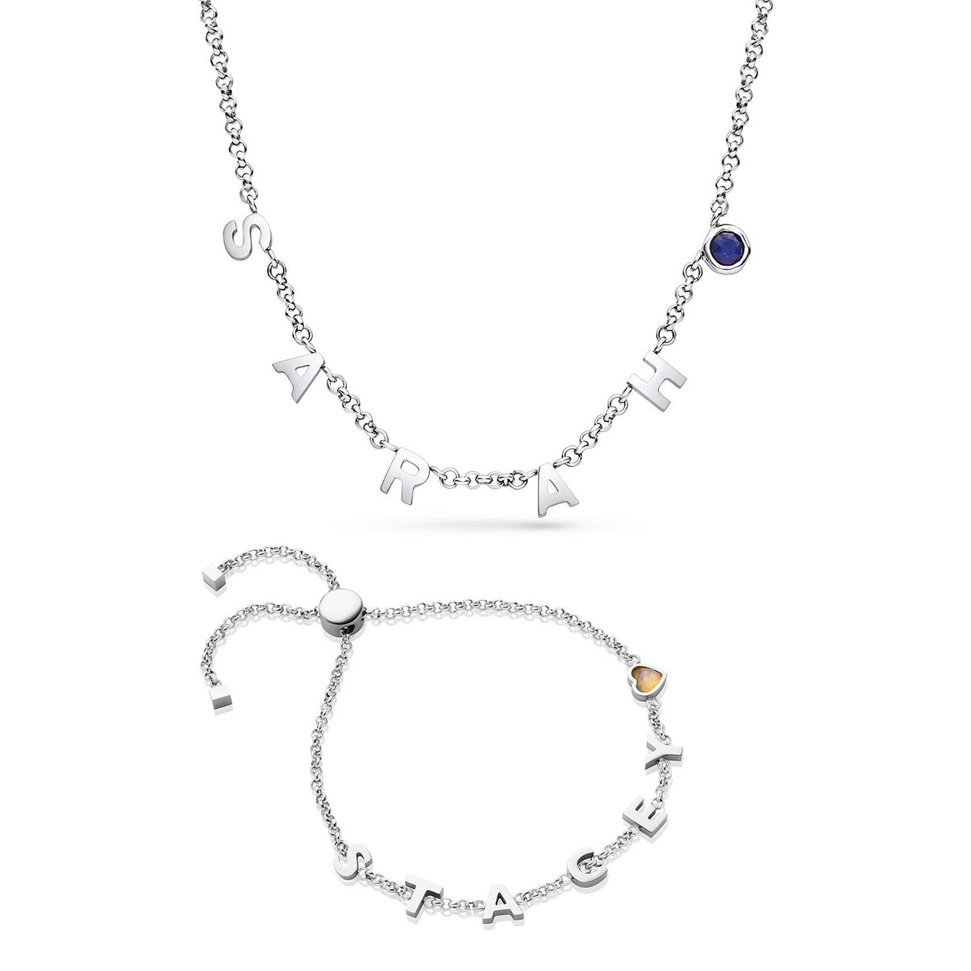 Custom Name Set (Silver)