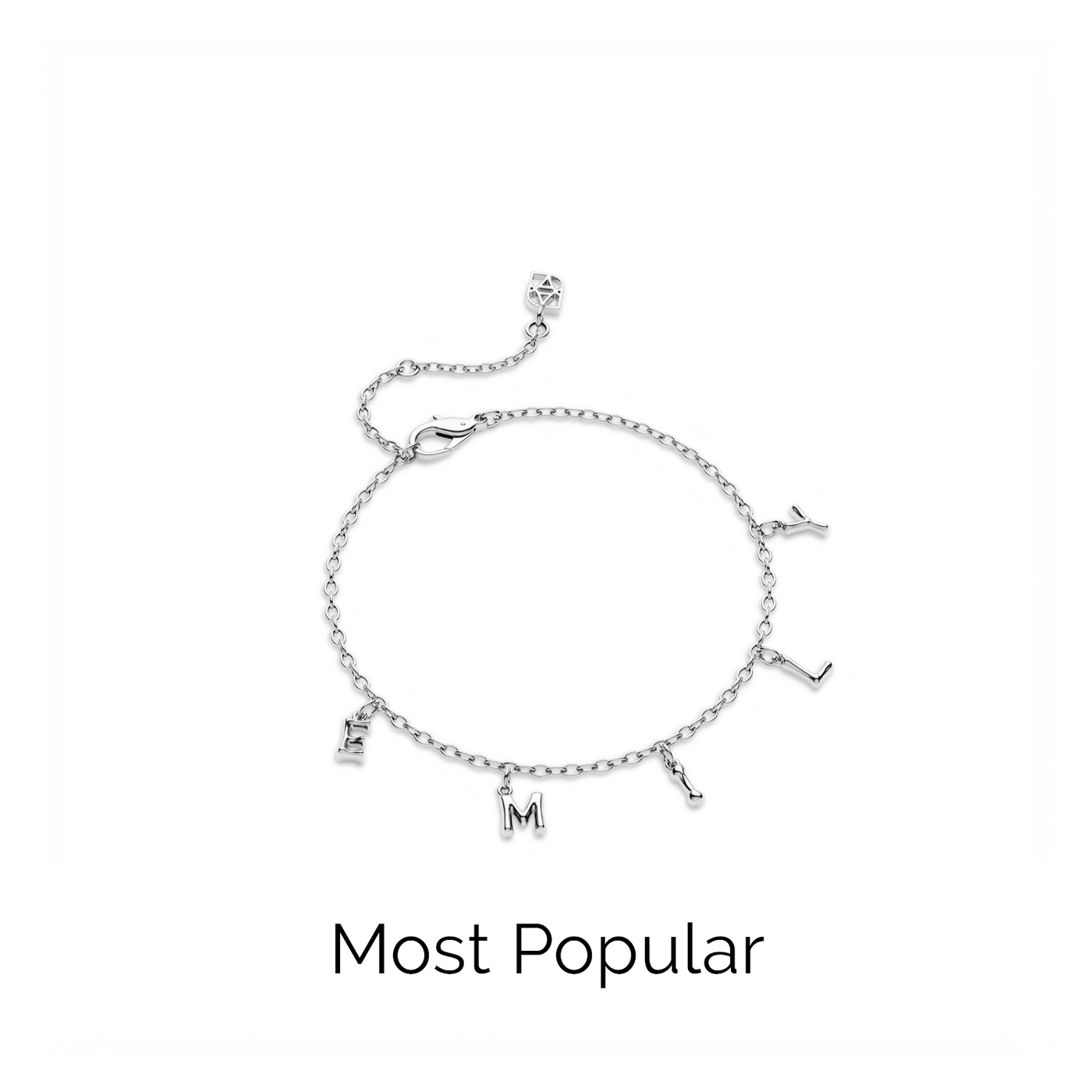 Made Mine Fine Name Bracelet (Silver)
